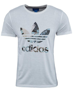 Adidas Kimono Print Trefoil Jersey Tee Womens Style : Aj7242