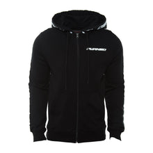 Load image into Gallery viewer, Black Pyramid Speed Stripe Logo Full Zip Hoody Mens Style : Y5161869-Blk
