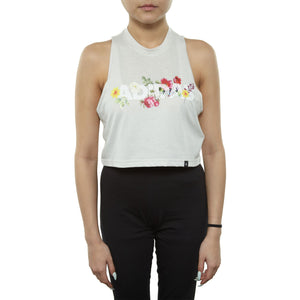 Adidas Floral Crop Womens Style : Dv1726-RAWWHT